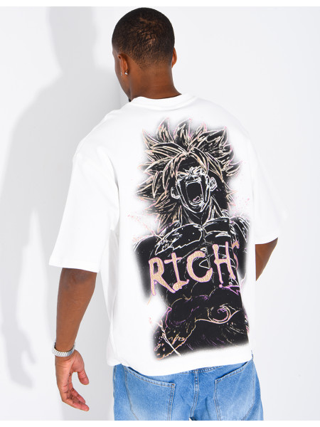 Tee-shirt oversize "Riches Paris"