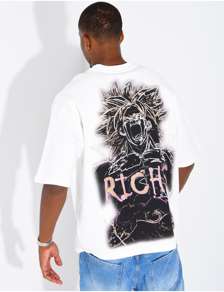 Tee-shirt oversize "Riches Paris"