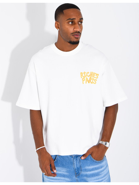 Tee-shirt oversize "Riches Paris"