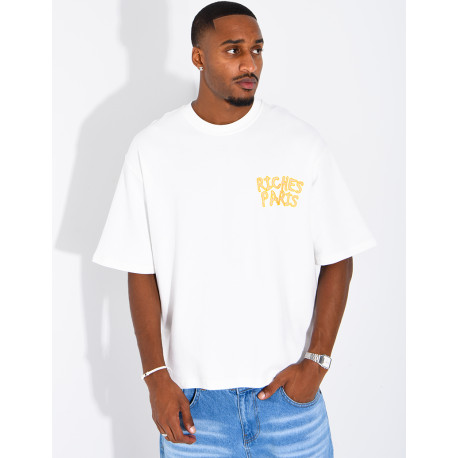 Tee-shirt oversize "Riches Paris"