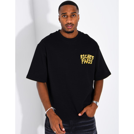Tee-shirt oversize "Riches Paris"