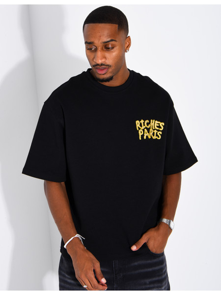 Tee-shirt oversize "Riches Paris"