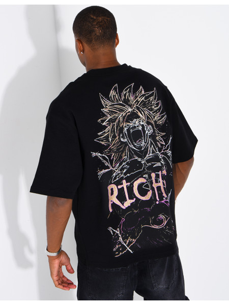 Tee-shirt oversize "Riches Paris"