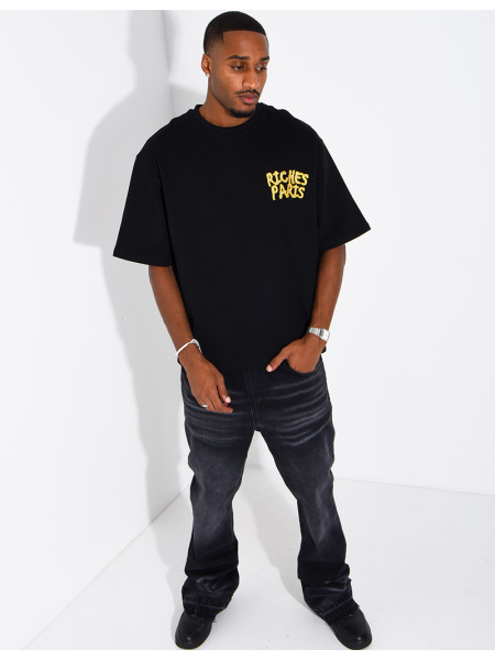 Tee-shirt oversize "Riches Paris"