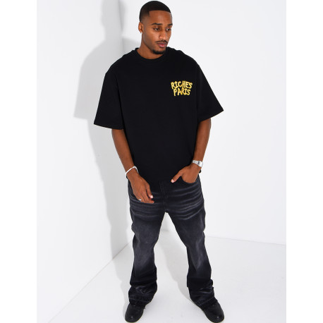 Tee-shirt oversize "Riches Paris"
