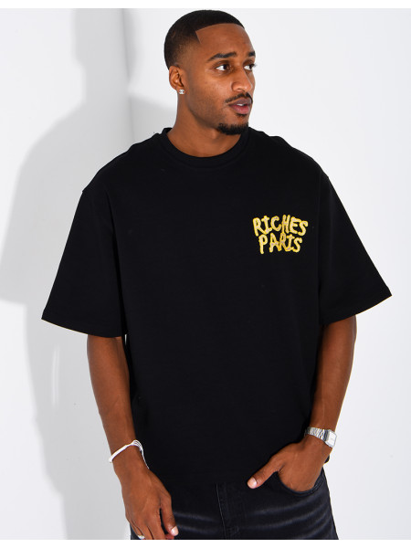 Tee-shirt oversize "Riches Paris"