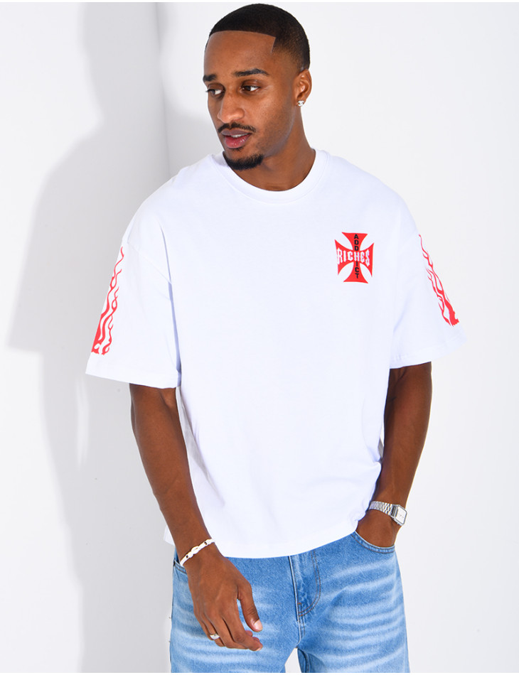 Oversize-T-Shirt „Riches Paris“