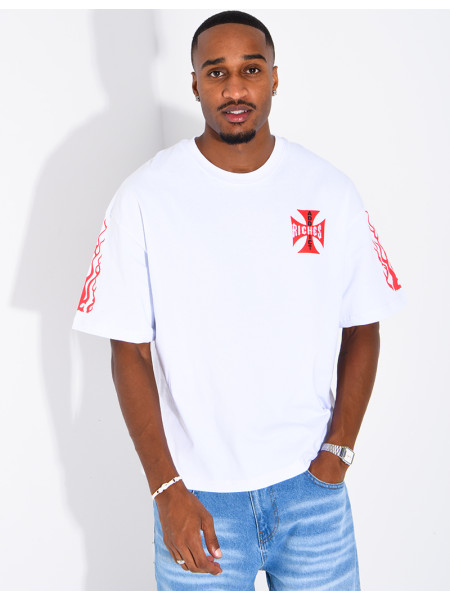 Oversize-T-Shirt „Riches Paris“