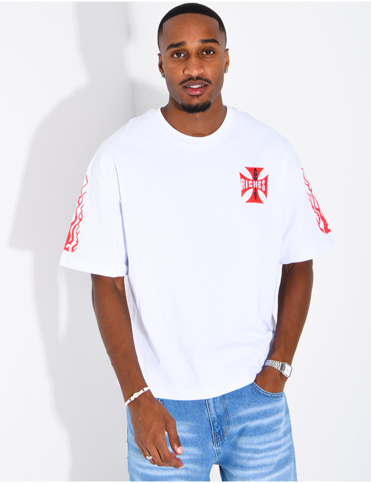 Oversize-T-Shirt „Riches Paris“