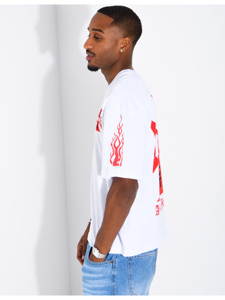 Oversize-T-Shirt „Riches Paris“