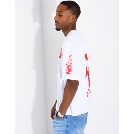 Oversize-T-Shirt „Riches Paris“