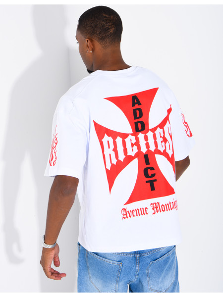 Oversize-T-Shirt „Riches Paris“