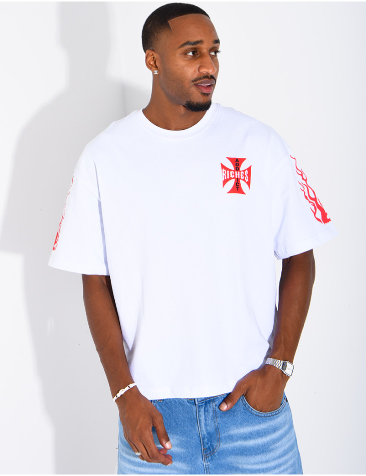 Oversize-T-Shirt „Riches Paris“