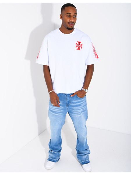 Oversize-T-Shirt „Riches Paris“