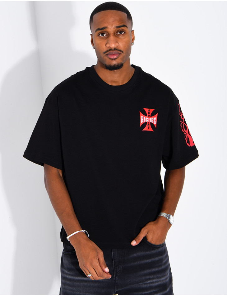 “Riches Paris” Oversized T-Shirt