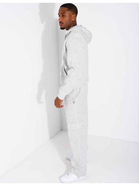 Zip-up hoodie and trousers set