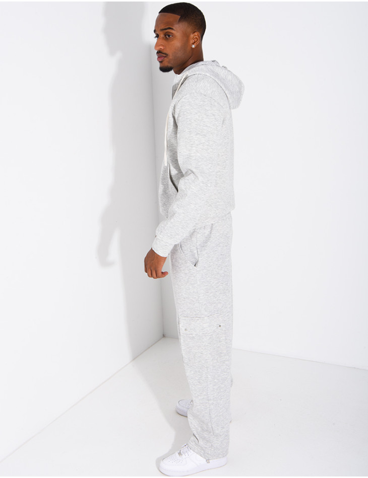 Zip-up hoodie and trousers set