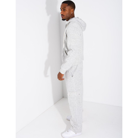 Zip-up hoodie and trousers set