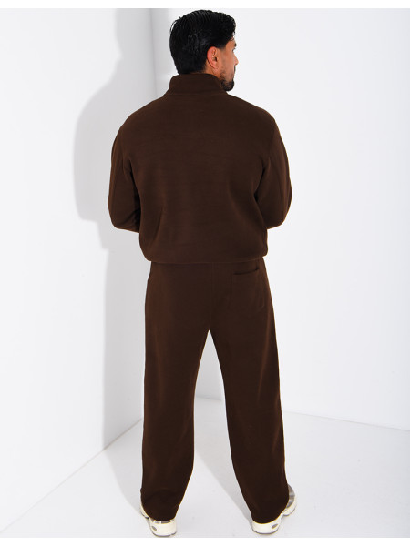 Set aus Sweatshirt mit Reißverschluss und Herrenhose