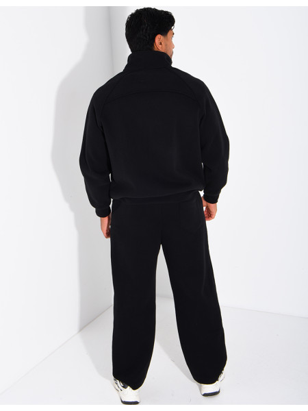 Ensemble en maille sweat zippé et pantalon homme