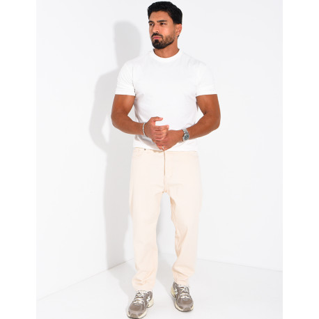 Jeans regular beige