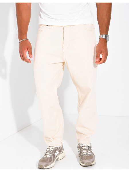Jeans regular beige