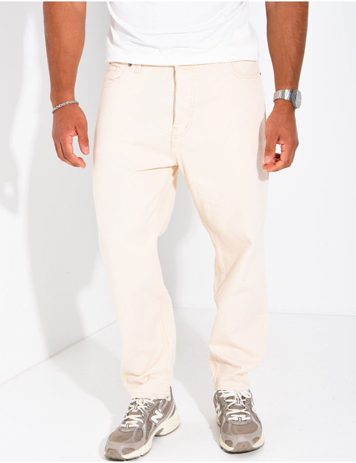 Jeans regular beige