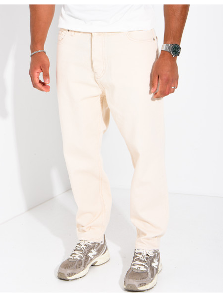 Jeans regular beige