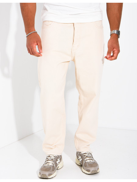 Jeans regular beige