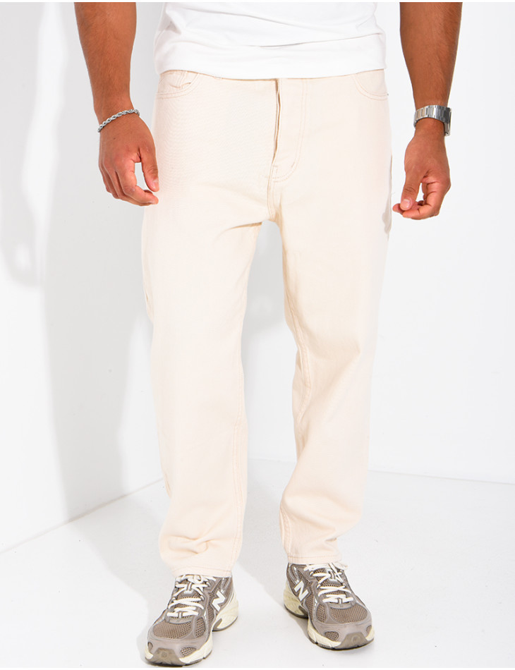 Jeans regular beige