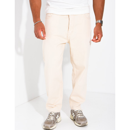Jeans regular beige