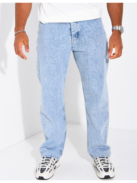 Jeans regular bleu