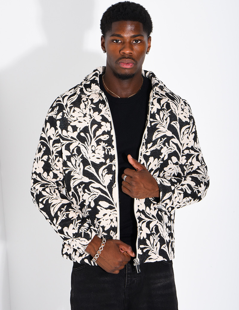 Veste homme à motifs