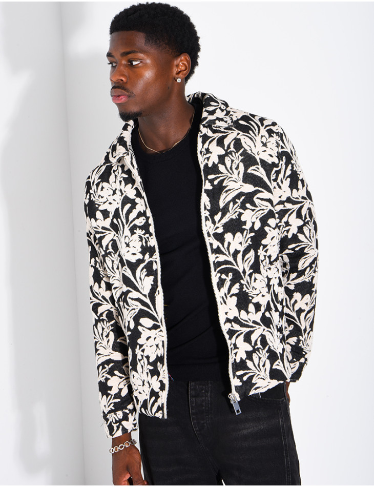 Veste homme à motifs