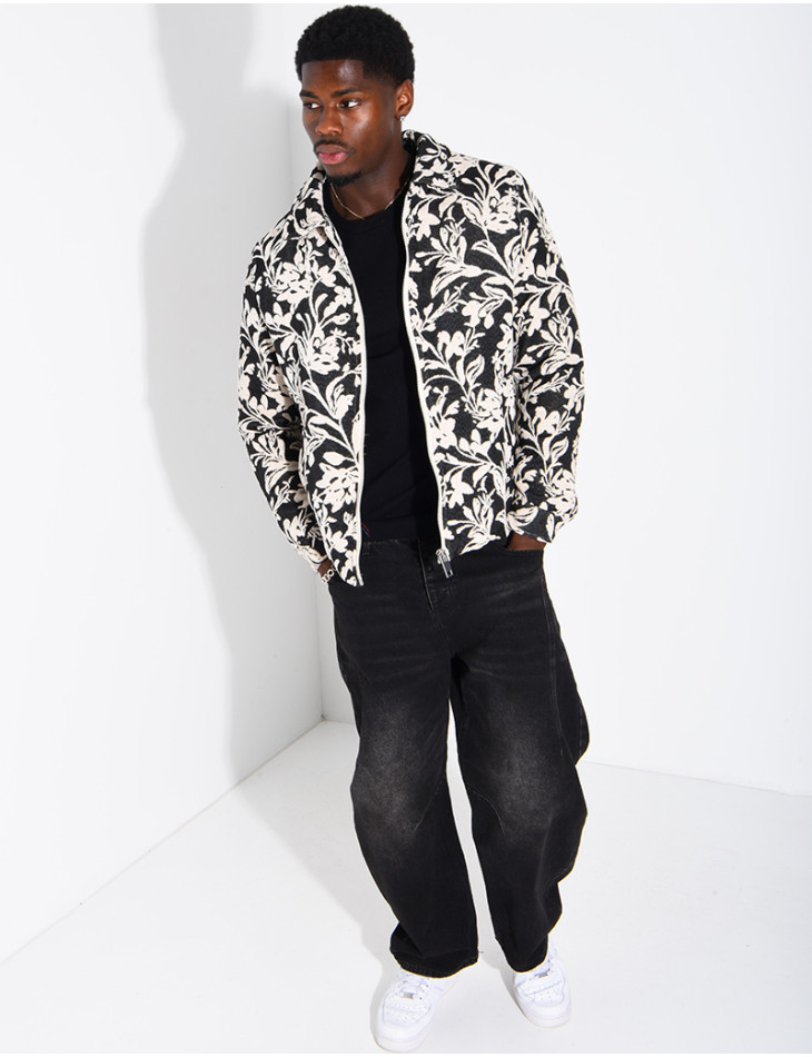 Veste homme à motifs