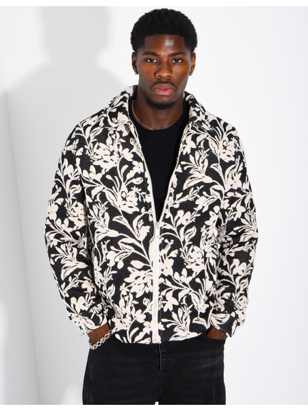 Veste homme à motifs