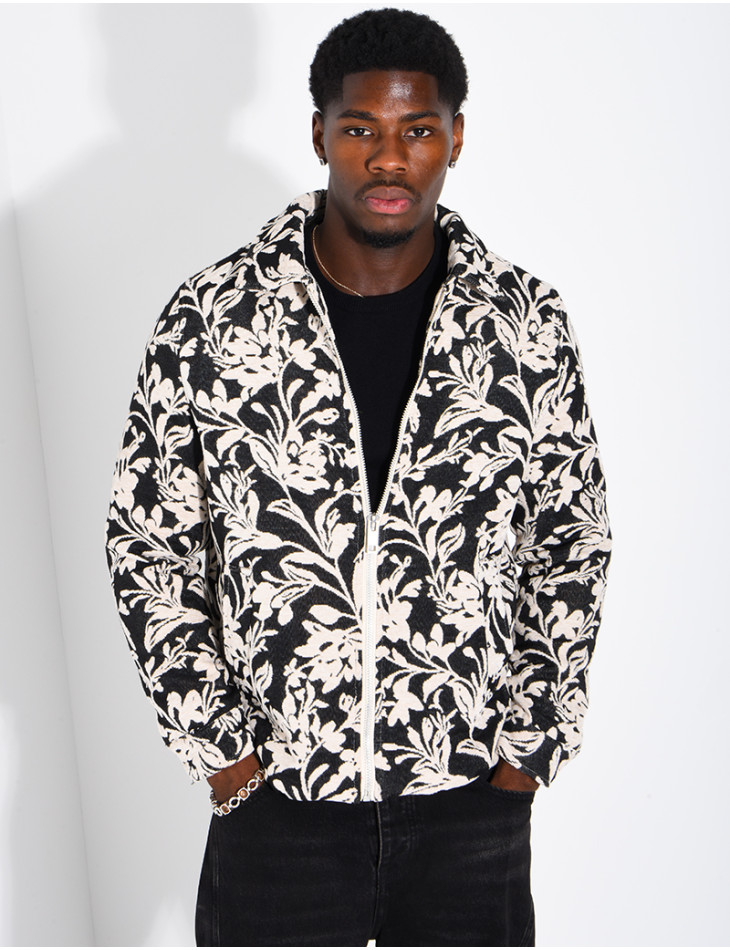 Veste homme à motifs