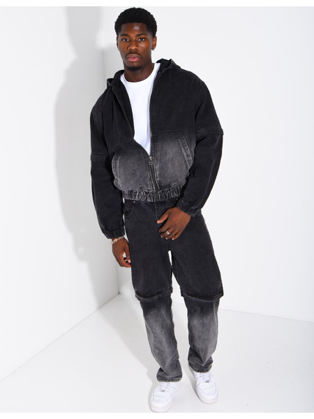Ensembles en jeans à capuche