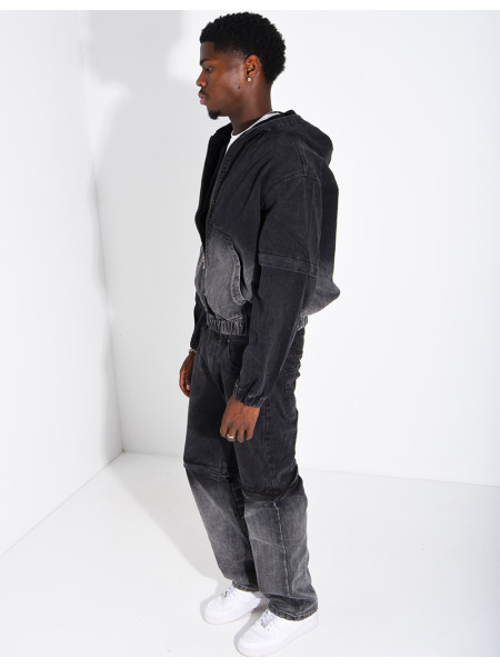 Ensembles en jeans à capuche