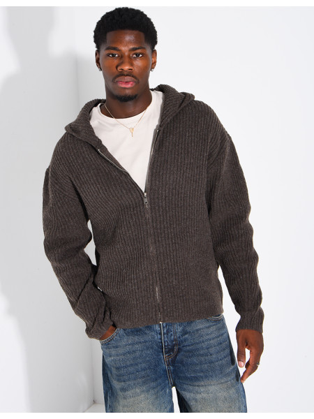 Gilet homme en maille