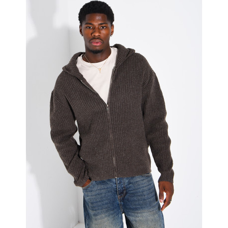 Gilet homme en maille