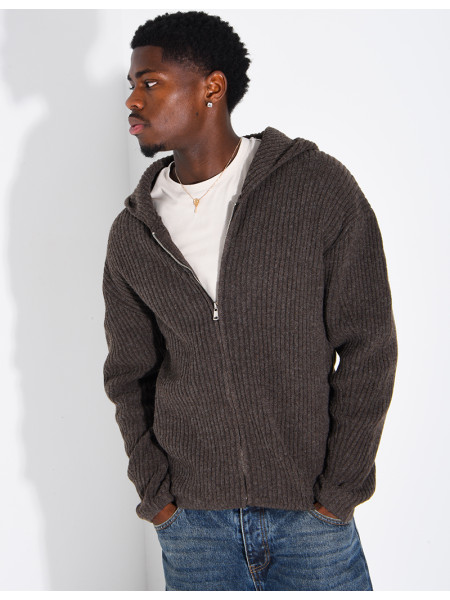 Gilet homme en maille