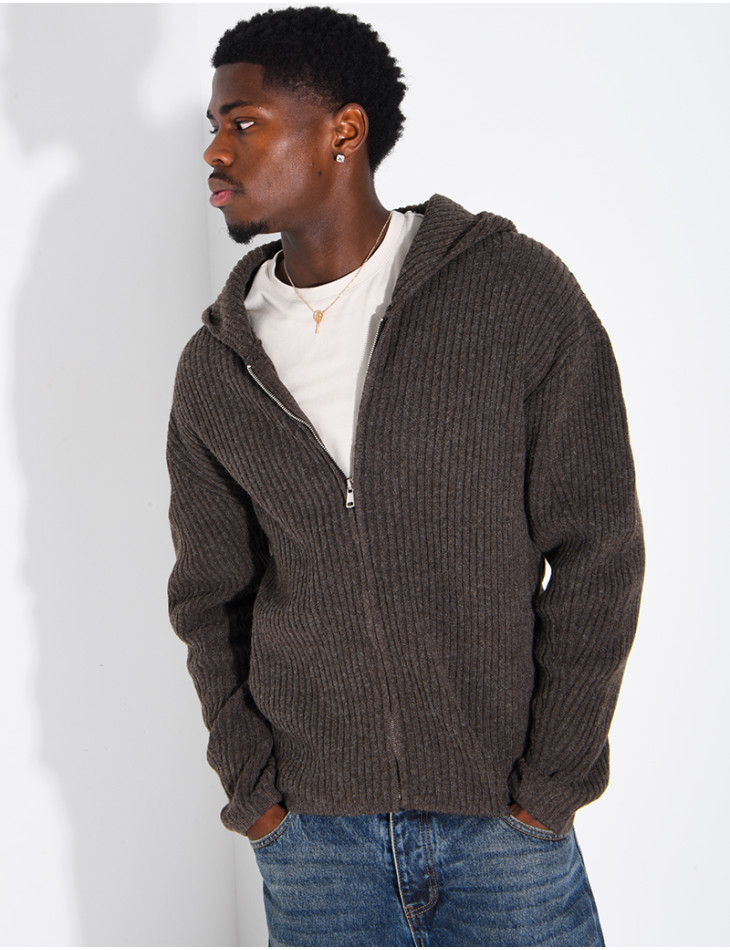 Gilet homme en maille