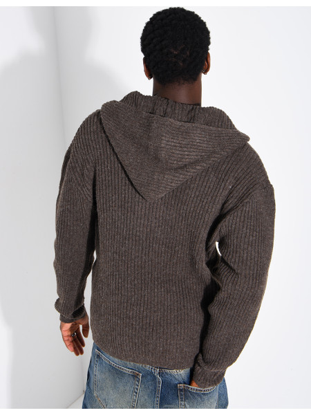 Gilet homme en maille