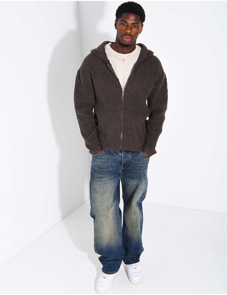 Gilet homme en maille