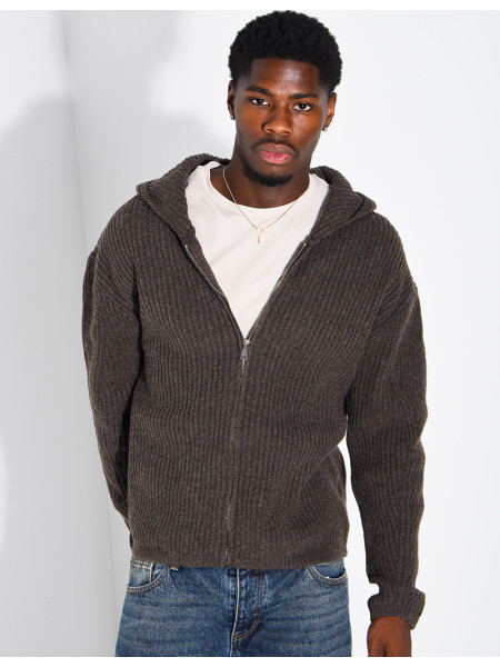 Gilet homme en maille
