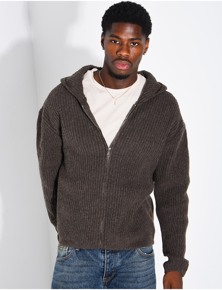 Gilet homme en maille