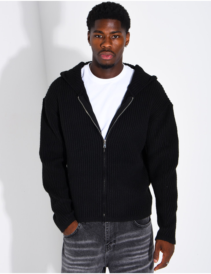 Gilet homme en maille
