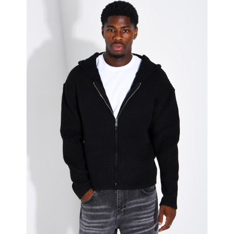 Gilet homme en maille