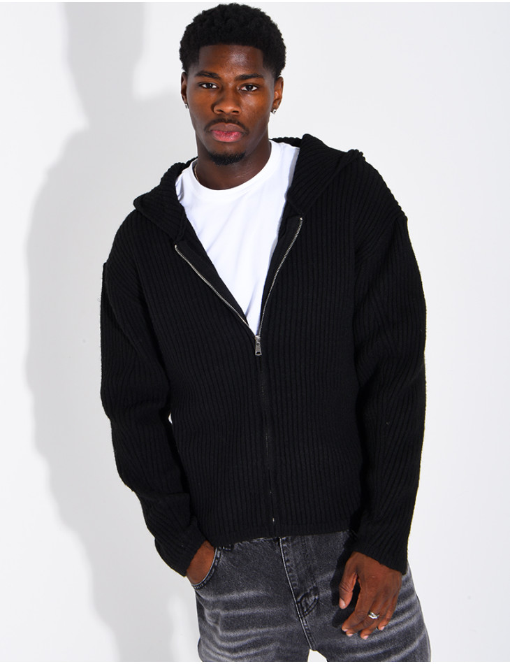 Gilet homme en maille